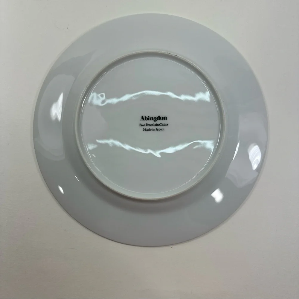 Abingdon China Dinner Plates 10 1/4